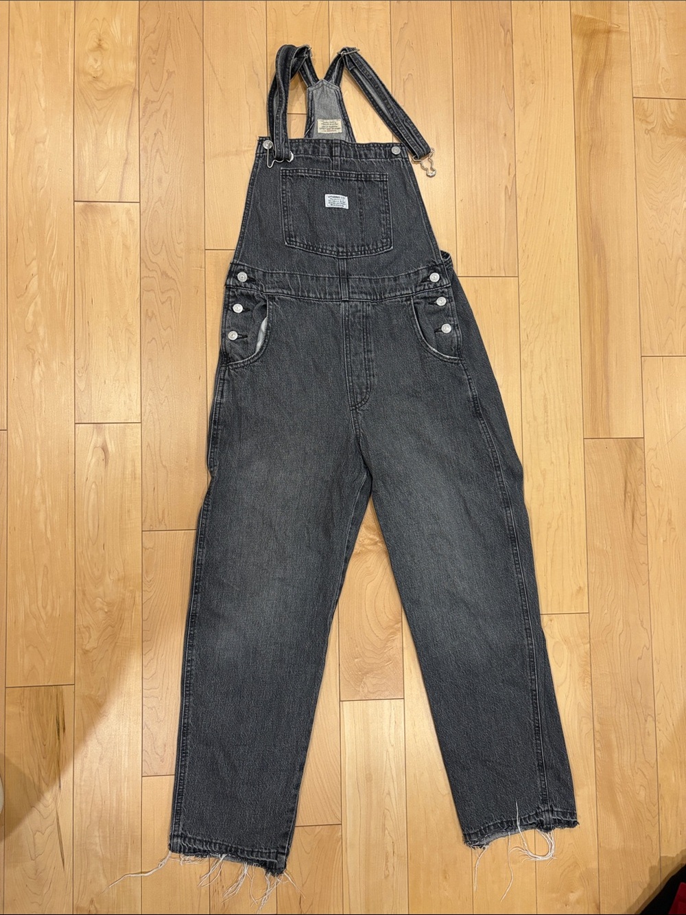Levi's Black Denim Women's Overalls